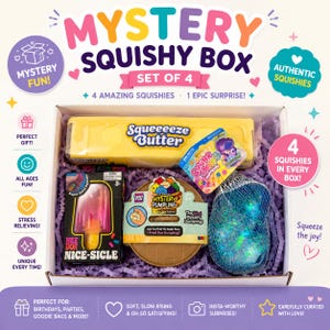 Mystisk squishy-låda