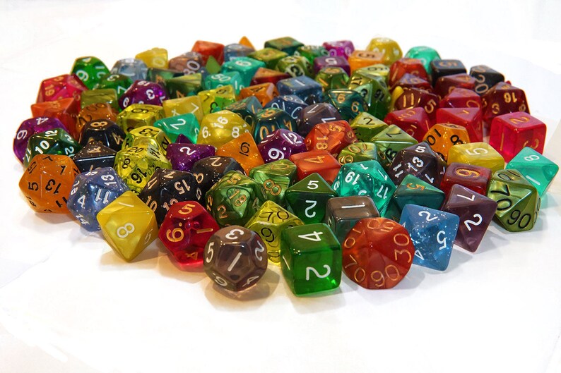 Bulk Dice 60 Dice Customizable. Etsy