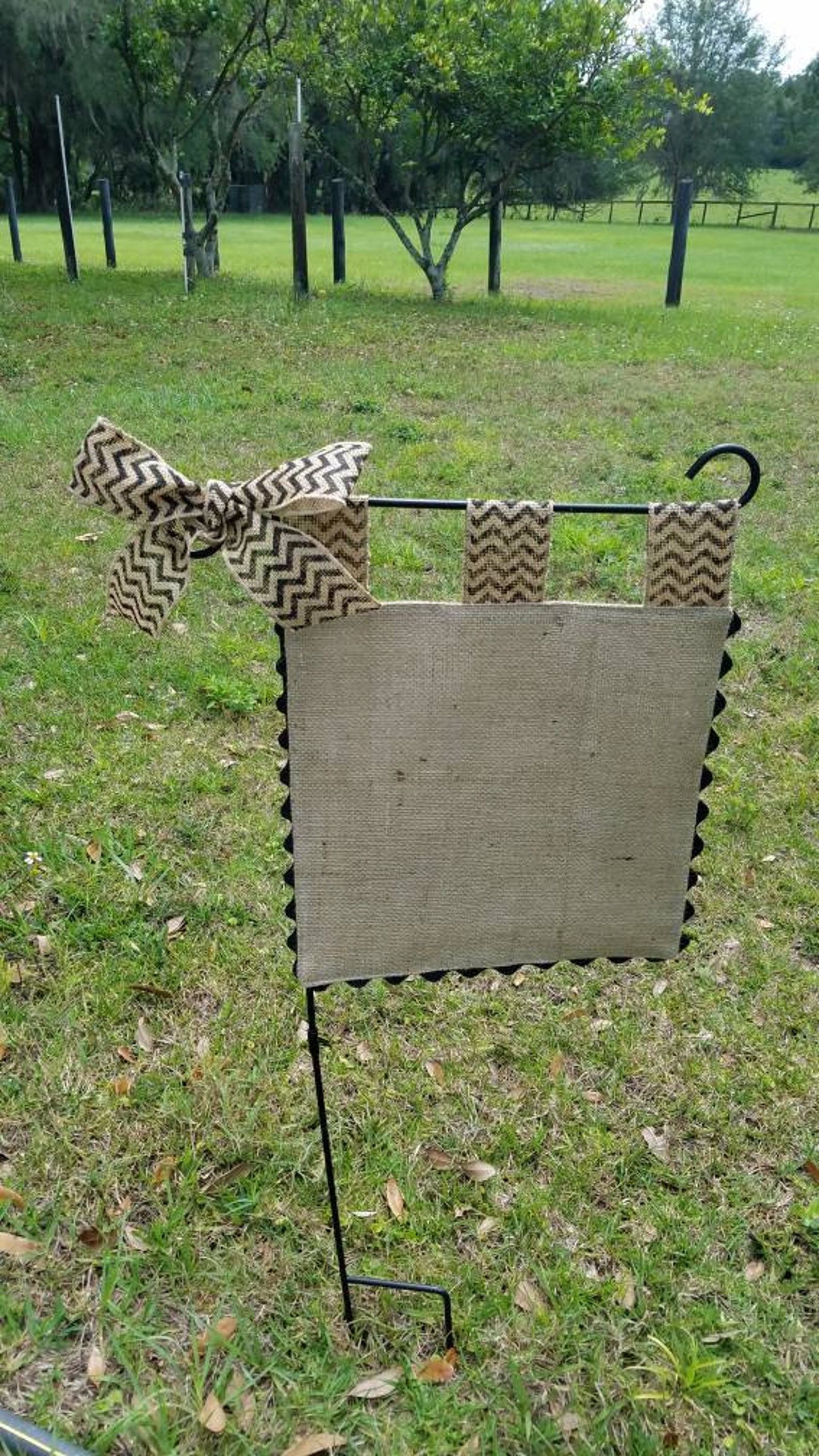 36 Metal Garden Flag Stand Pole Etsy