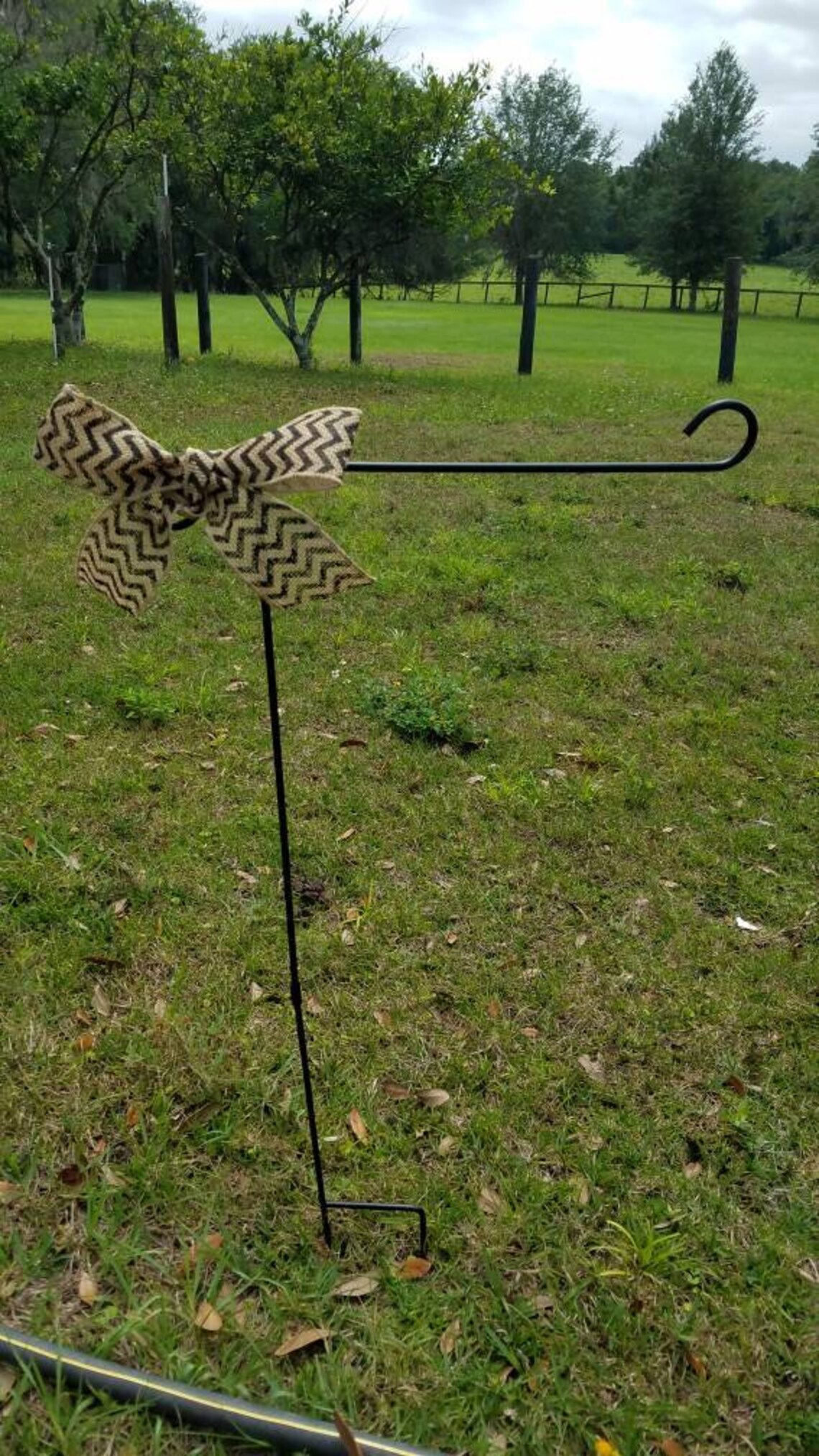 36 Metal Garden Flag Stand Pole Etsy