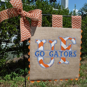 Burlap Garden Flag - Collegiate Spirit - Custom - Football Game Day