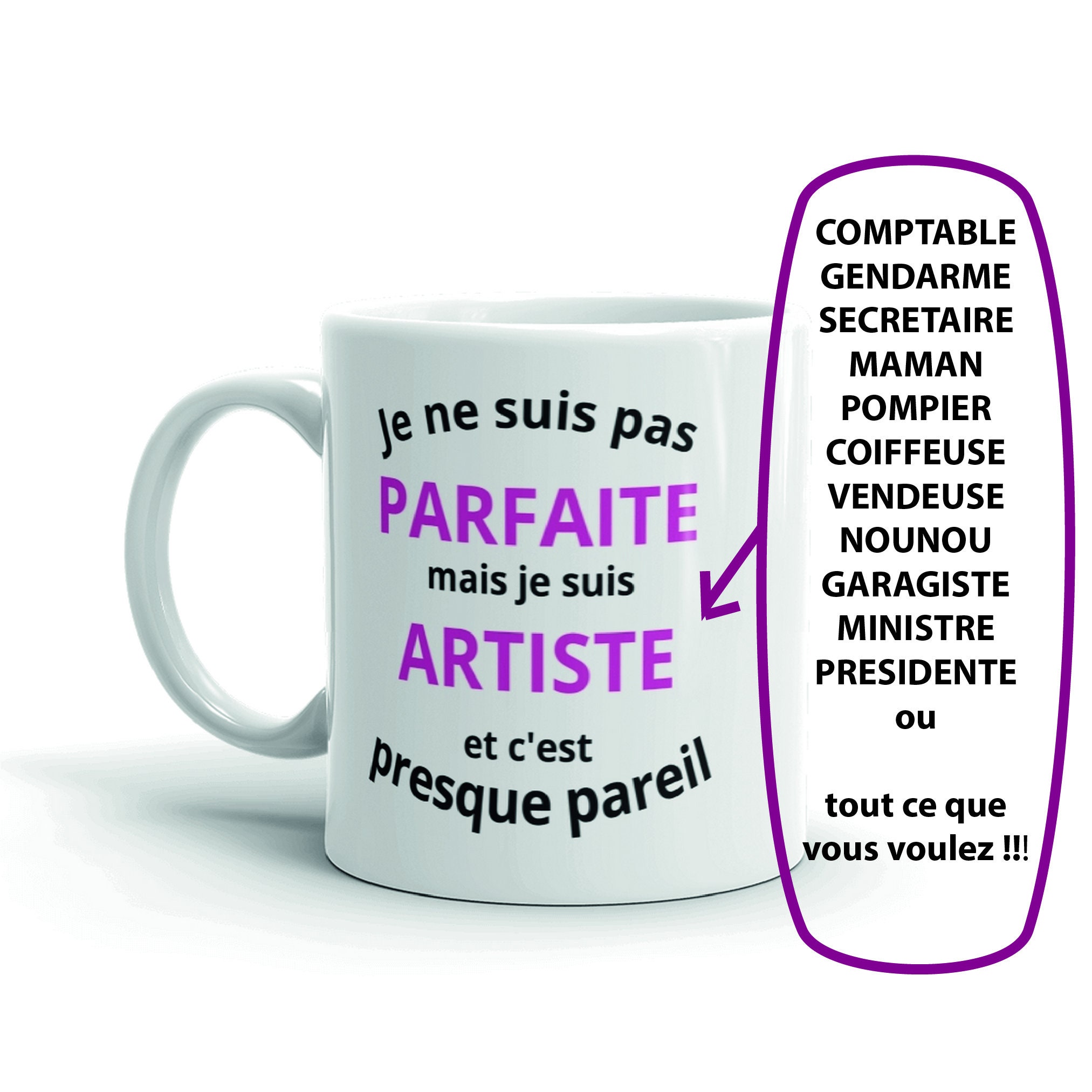 Mug Humour Cadeau Special Artiste