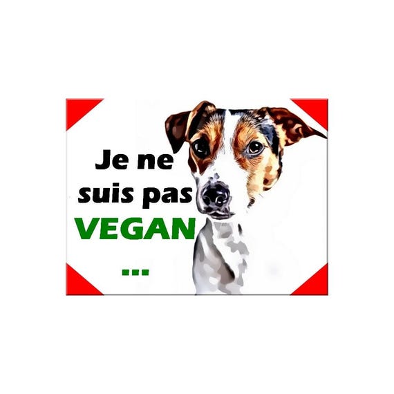 mrdeco Plaque en métal bombée 30 x 40 cm avec motif chien