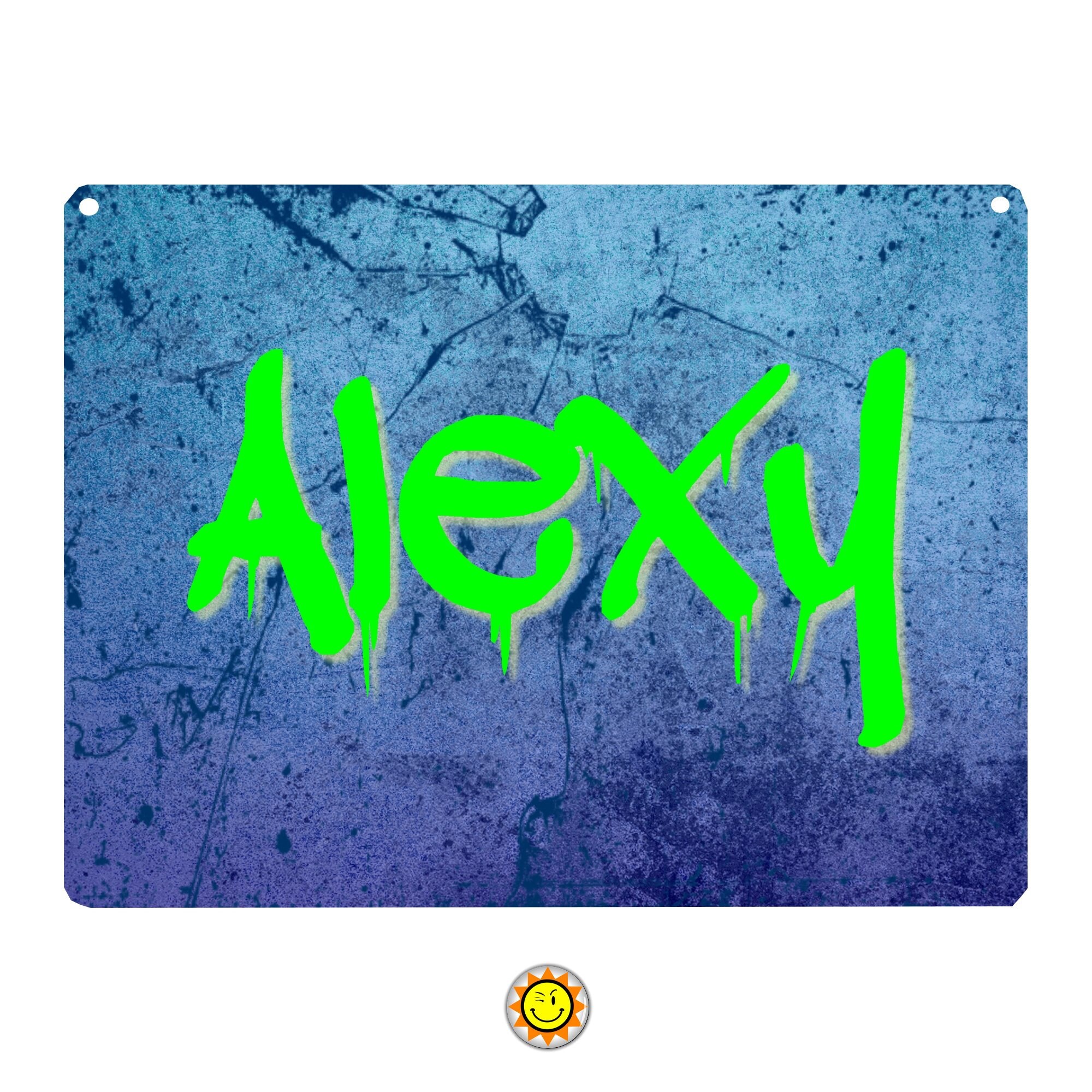 Plaque Aluminium Porte Art Deco Prenom Personnalisee Ados Cadeau ...