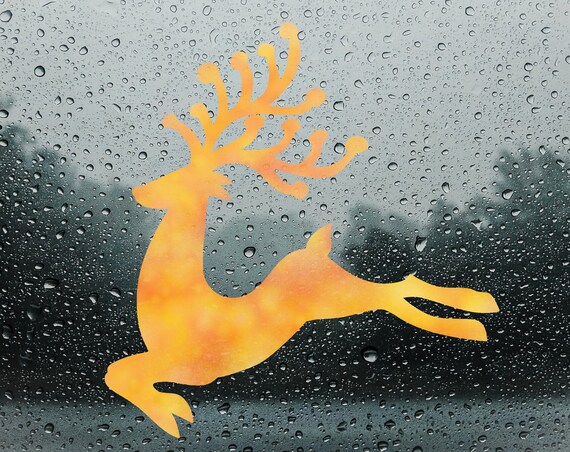 Stencil Mylar Psal Pvc A5 A4 A3 Noel Deer Noh Deer Etsy