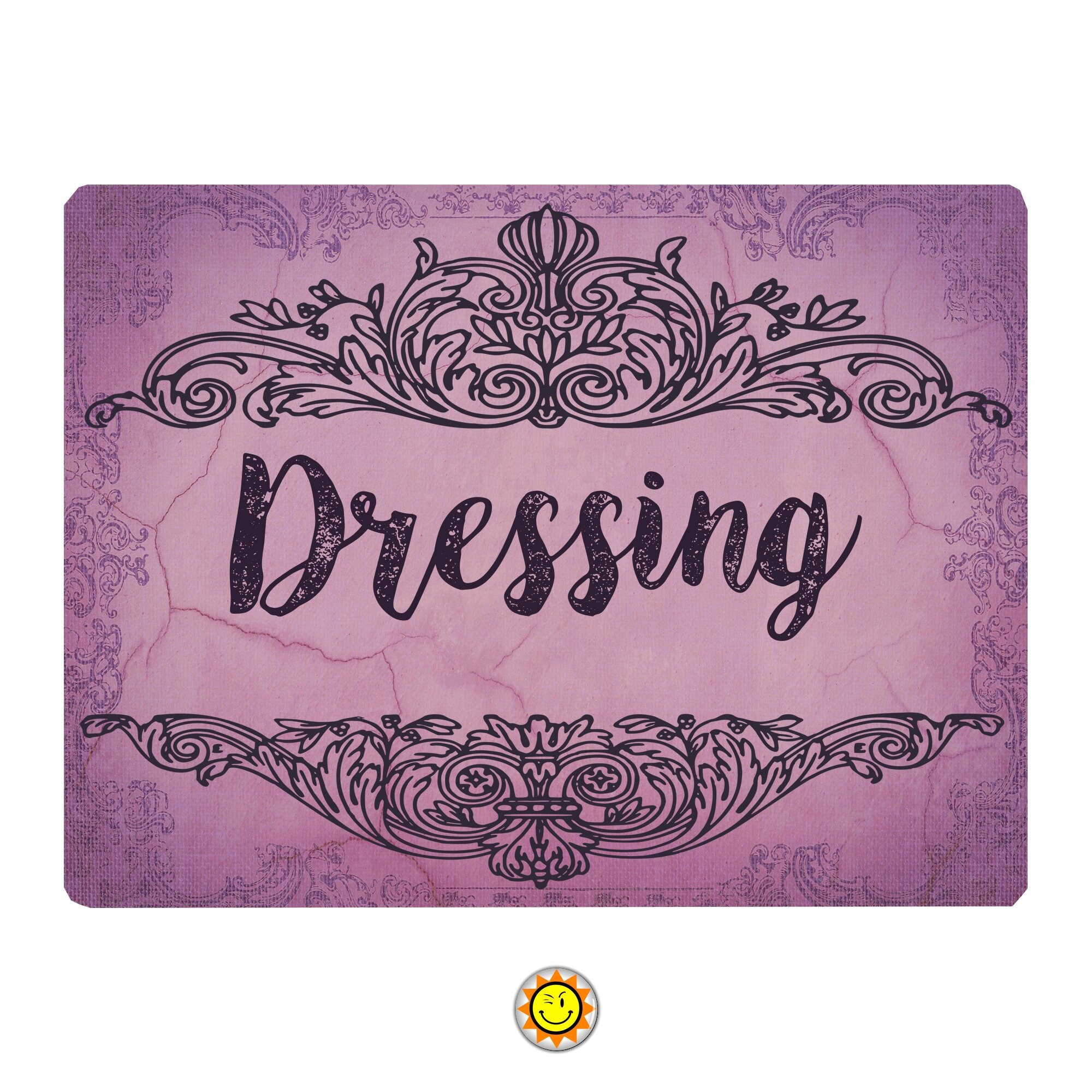 Plaque Porte Vintage Dressing Art Deco Idee Cadeau Lavande Provence Aluminium ...