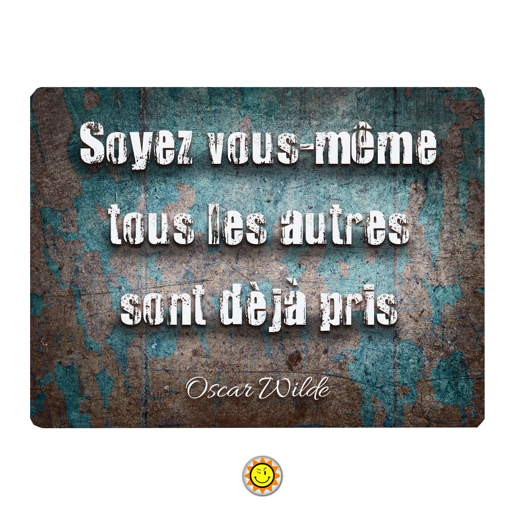 Plaque Porte Citation Deco Idee Cadeau Aluminium ...