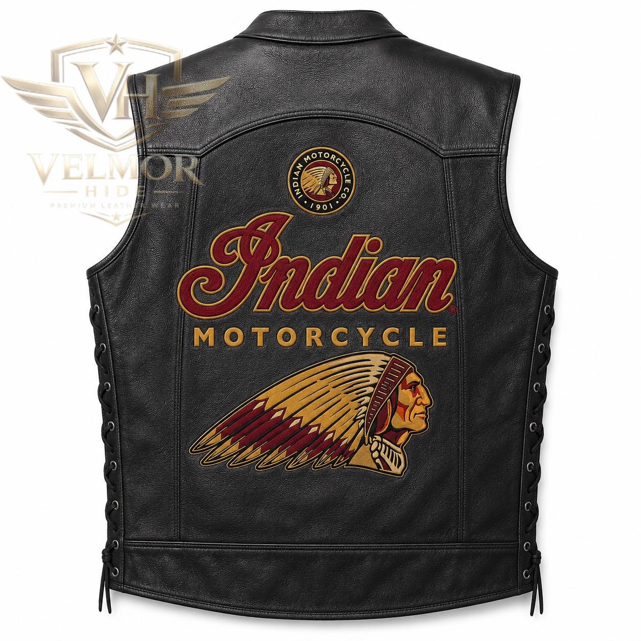 Indian motorcycle leather accessories - Etsy 日本