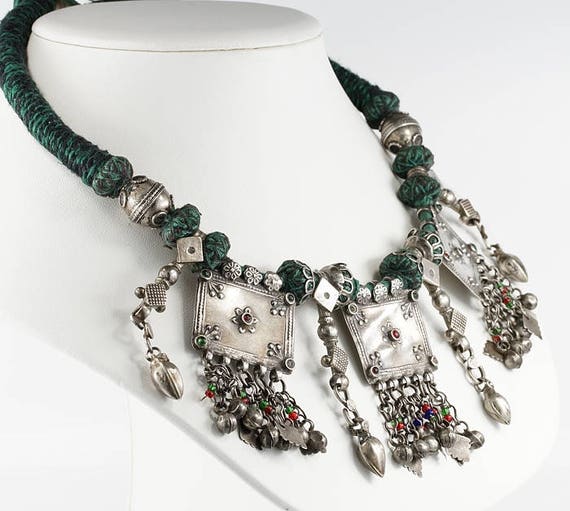 Antique Solid Silver Rajasthani 