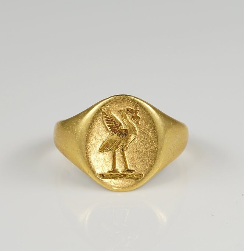 english signet ring