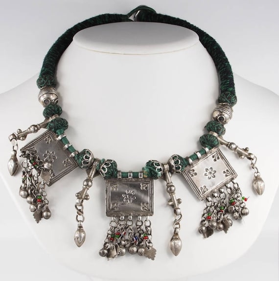 Antique Solid Silver Rajasthani 