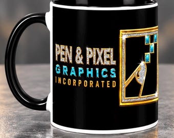 Pen & Pixel Graphics 11 oz Coffee Mug, 90s Hip Hop Album Art Mug, No Limit Cash Money Records Style, Southern Rap Collector Gift