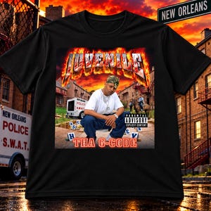 Juvenile Tha G-Code Shirt, Cash Money Records Vintage 90s New Orleans Rap Tee, Southern Hip Hop Graphic T-Shirt