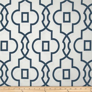 Navy Trellis  Decorative Pillow Covers.