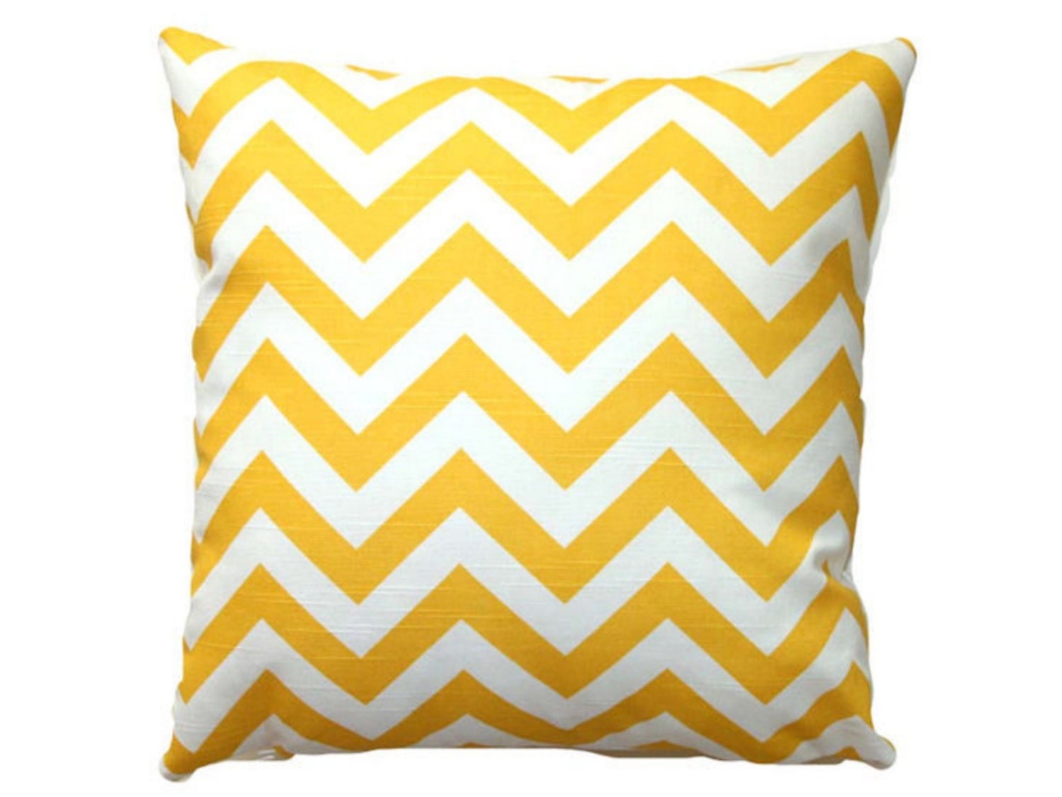 Yellow PILLOW COVER.Yellow Chevron Pillow.Yellow Zig Zag Etsy