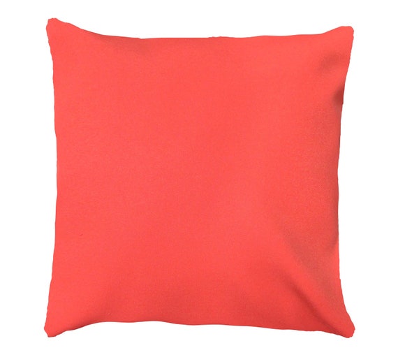 Coral Throw Pillow Cover. Pillow Cover Coral Pillow Cover Coral Throw Pillow