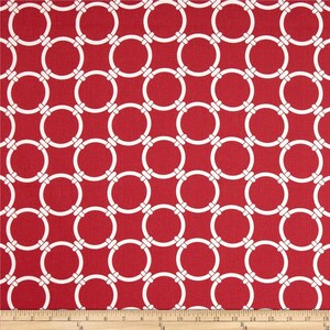 Red Pillow Cover- Red   Decorative Pillow- Red Cushion- Red Chain Link Pillow Cover.16&quot;,17&quot;,18&quot;,20&quot; 24&quot; 26&quot;, Lumbar Pillow or Euro Sham