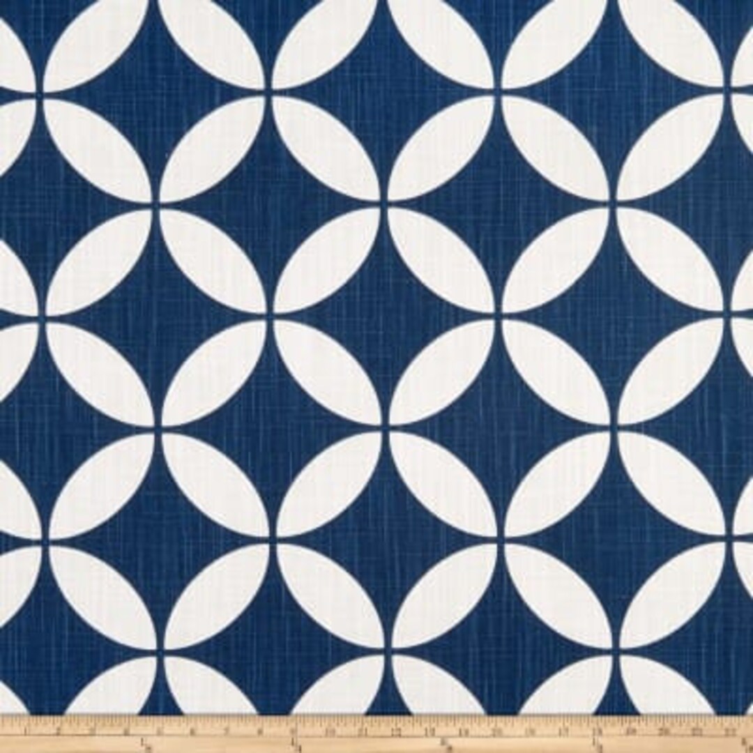 Blue Pillow Cover-blue Geometric Pillow-blue Circle Pillow Navy Blue ...