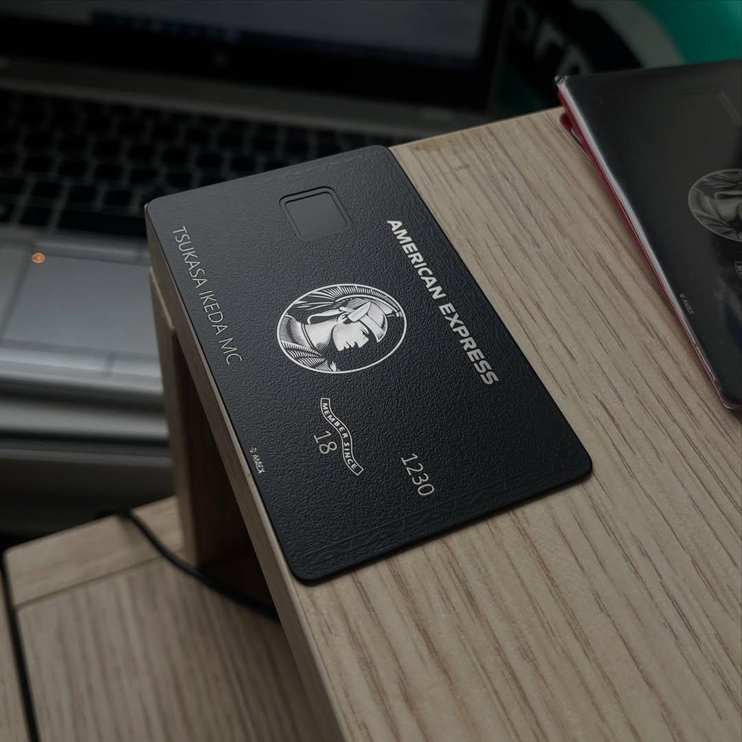 American Express アメリカン・エキスプレスブラックカードレプリカ Replica of american express card - Etsy 日本