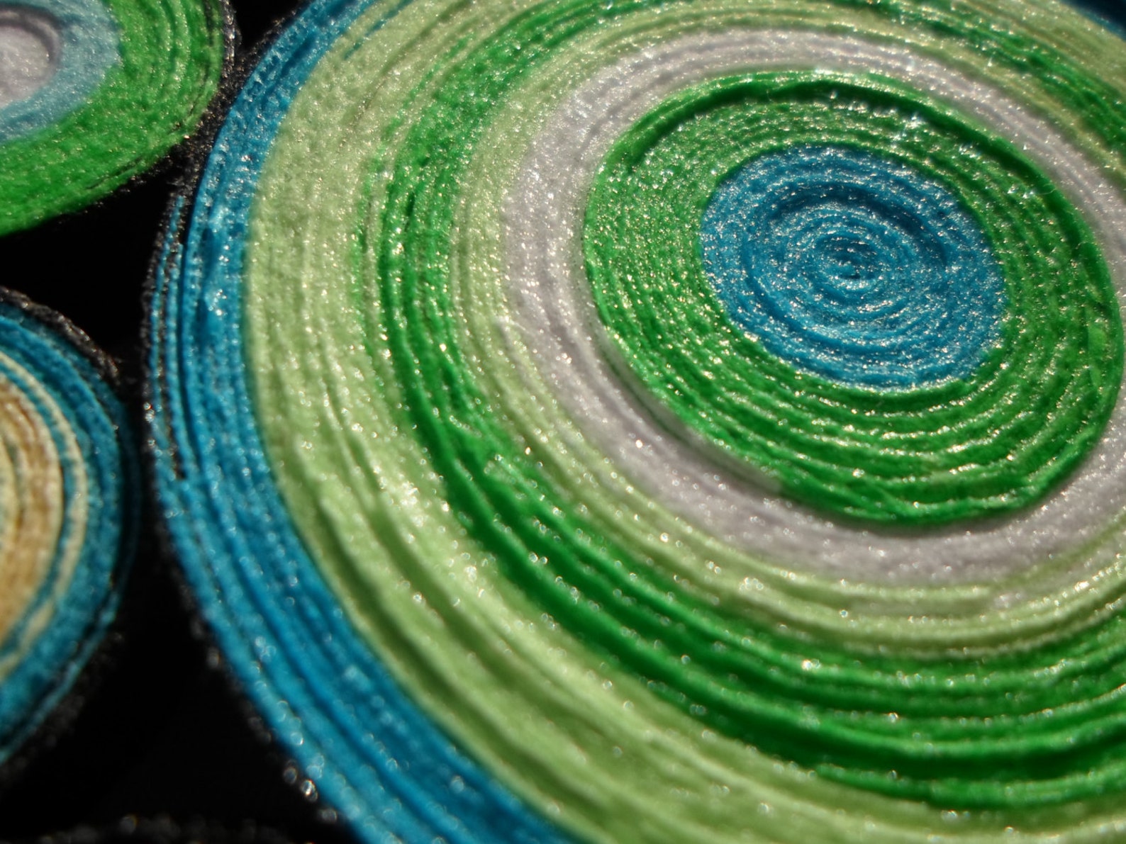 Modern Wall Decor Blue Green Wall Hanging Trendy Home Bedroom Etsy