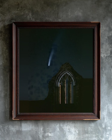 Comet Over Abbey Arch print from the Duskwood Fell shop