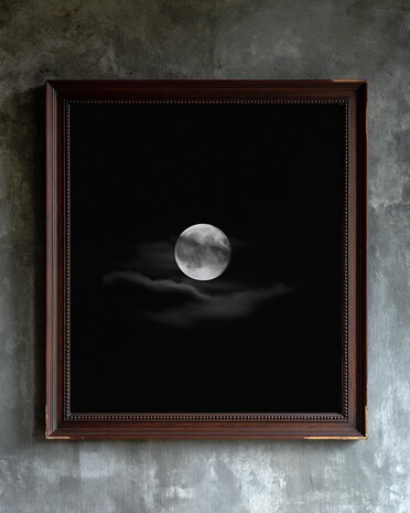 Moon Through Torn Clouds print from the Duskwood Fell shop