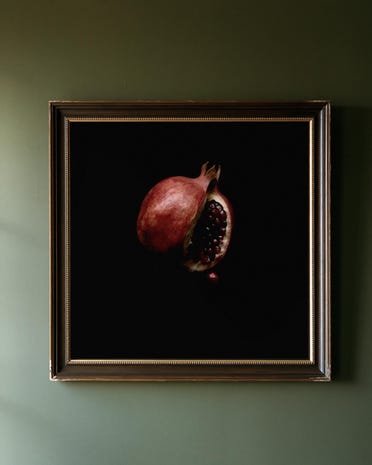 Split Pomegranate print from the Duskwood Fell shop