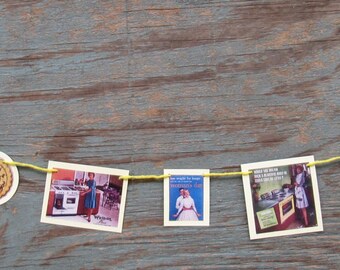 Ladies in the Kitchen Mini Garland