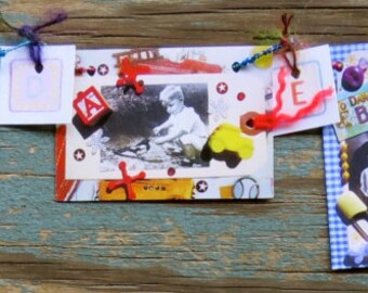 ABC's of Children Mini Garland