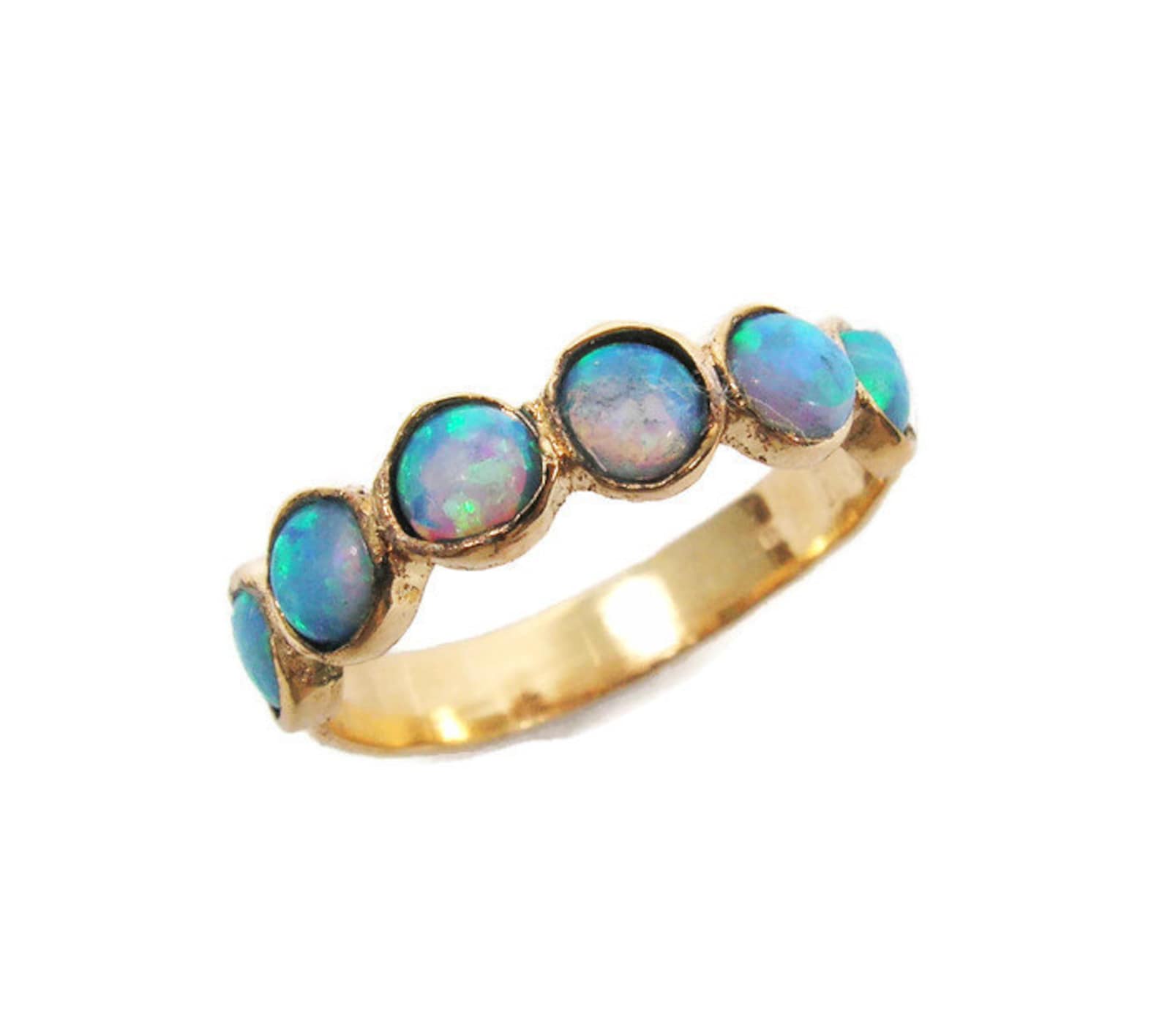 Gold Ring Opal Gold Ring Opal Jewelry Gold Jewelry Opal | Etsy