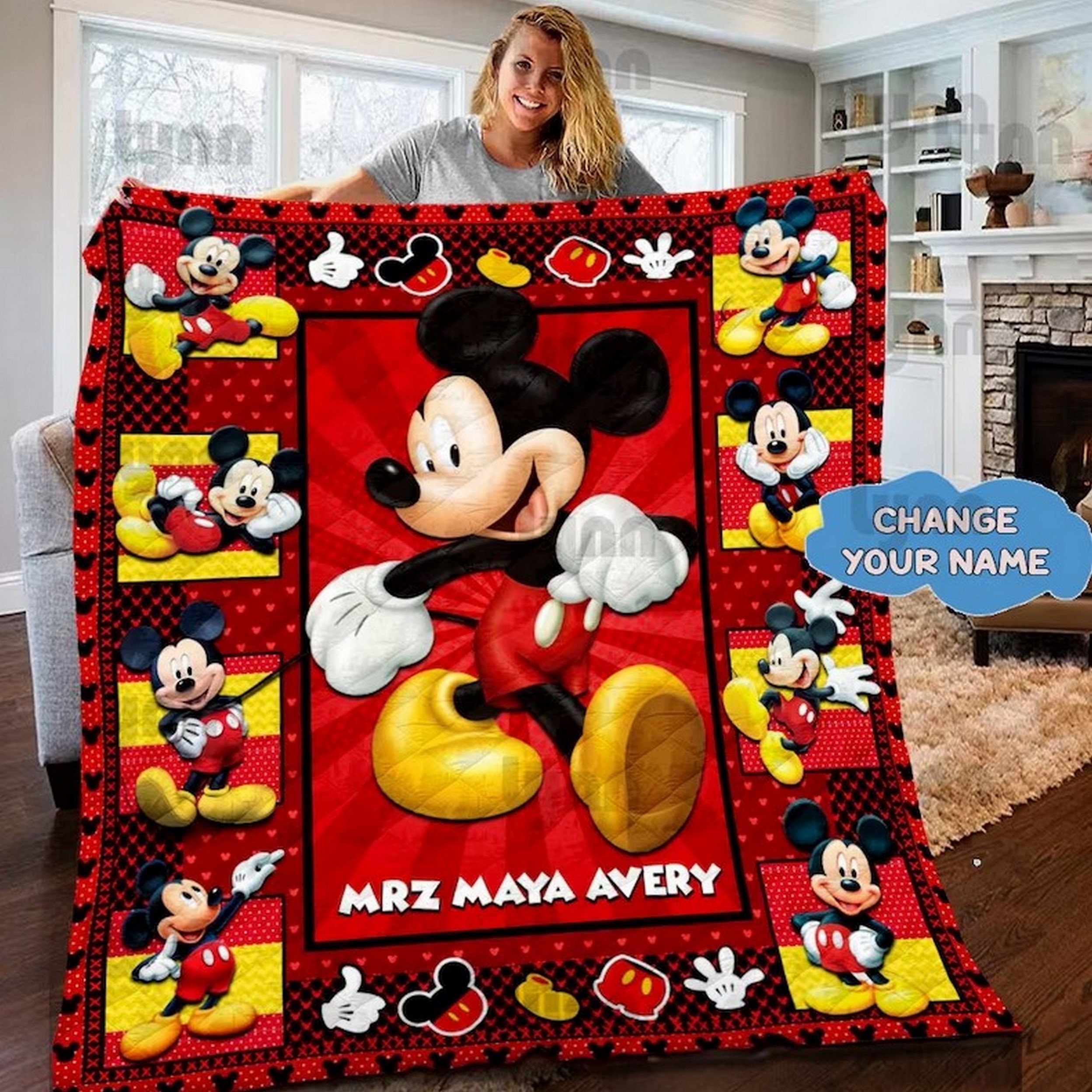 Mickey mouse decke