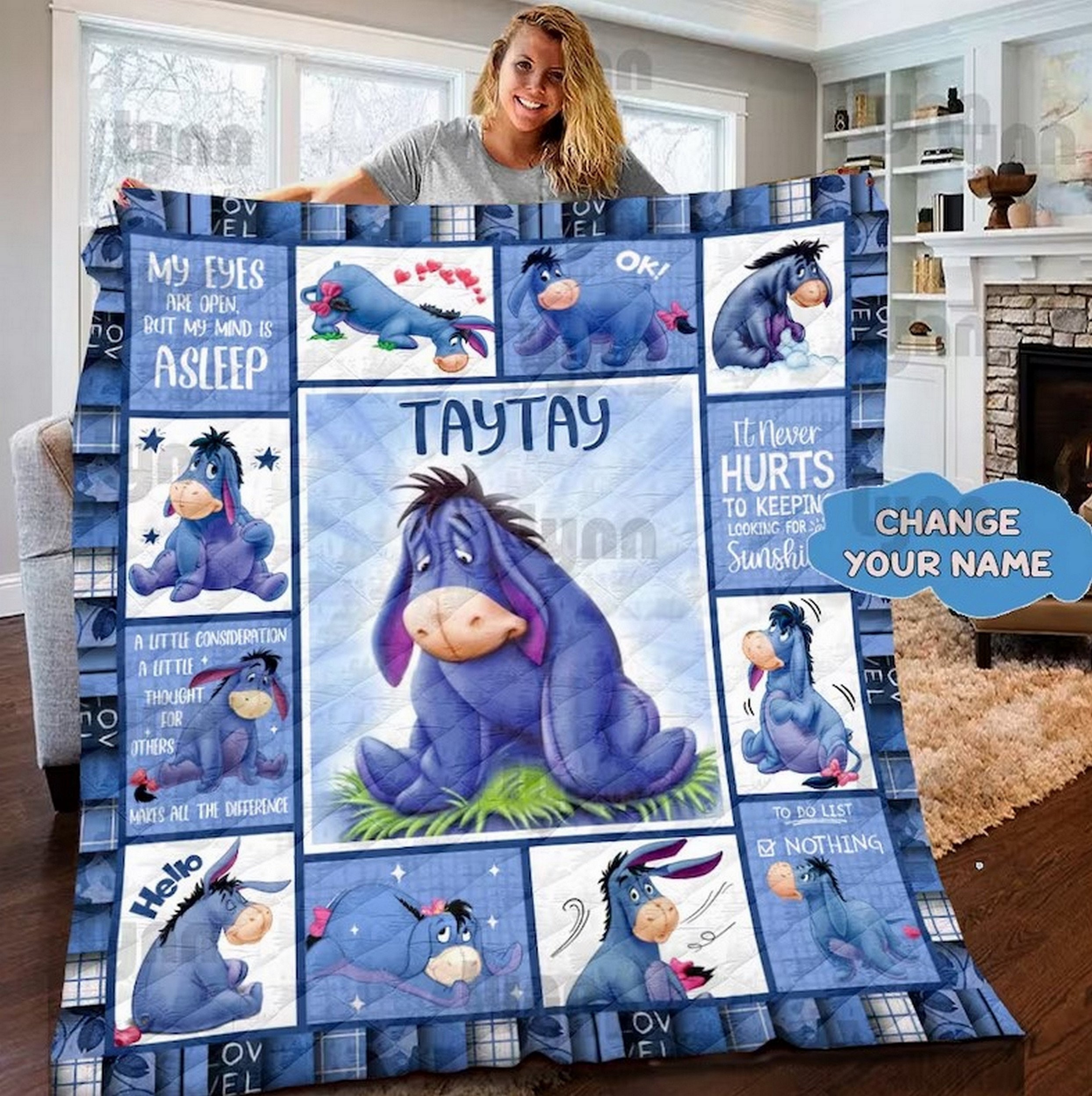 Eeyore baby clearance comforter