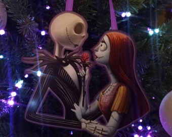 Jack i Sally Halloween / ozdoba świąteczna