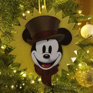 Mickey's christmas carol ornaments clearance