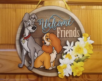 Lady & the Tramp Spring Floral Welcome