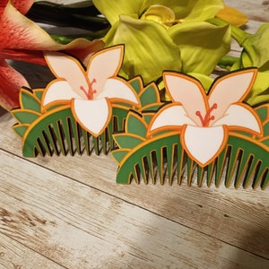 Decorative Mulan Comb