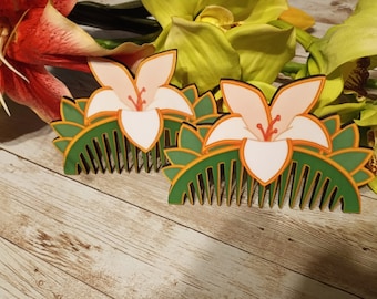 Decorative Mulan Comb
