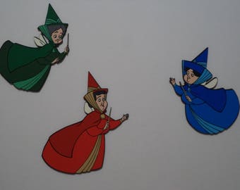 The Sleeping Beauty Fairies Room decor.