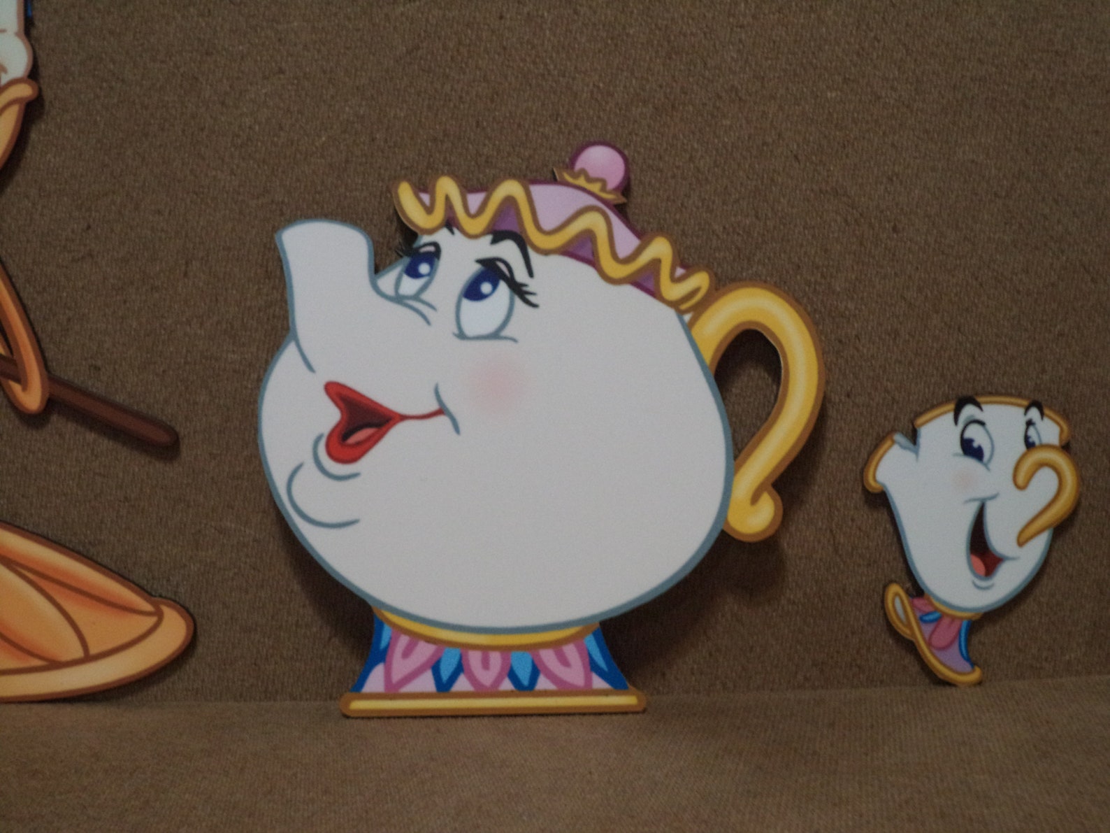 Beauty & the Beast Enchanted Objects Cutouts / Room Decor - Etsy