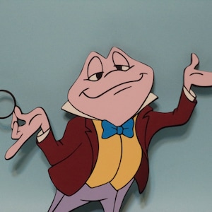 Mr. Toad / Wind in the Willows Cutout - Etsy