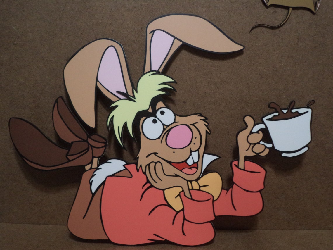 Mad Hatter March Hare AND Now the Dormouse From Alice in Etsy