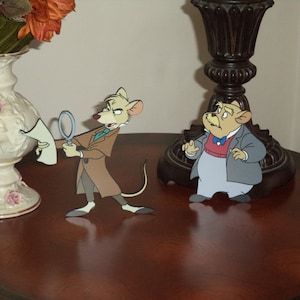 The Great Mouse Detective Basil & Dawson set