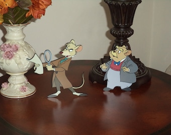 The Great Mouse Detective Basil & Dawson set