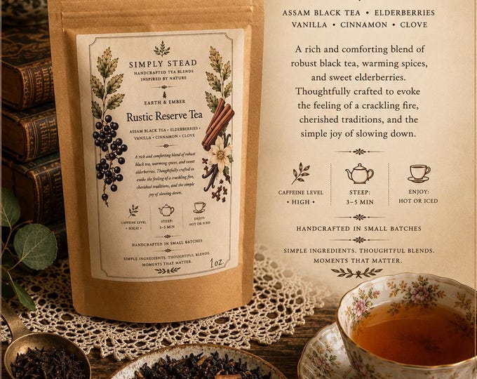 Loose-leaf tea - Rustic Reserve