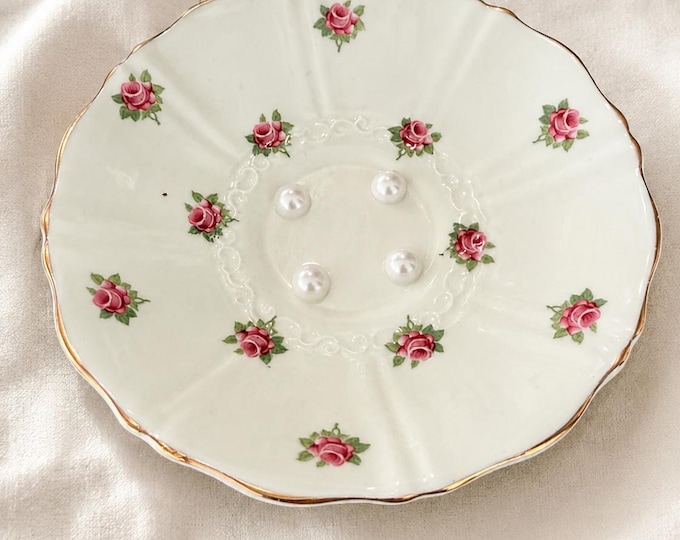 Upcycled Soap Dishes from Antique Tea Plate