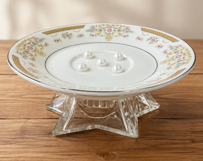 Upcycled Soap Dishes from Antique Tea Plate