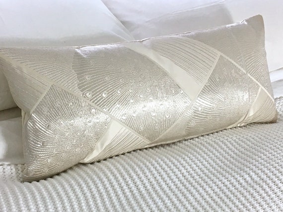 Extra Long Bolster Pillow Cushion Made From Fine Vintage Etsy