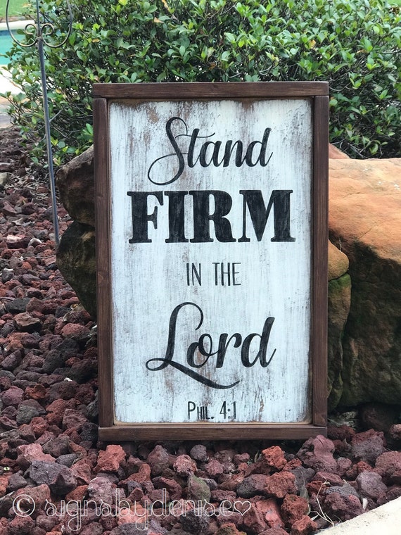 Be Stronger than the Storm Sign 24 x 12 x 12 SignsbyDenise