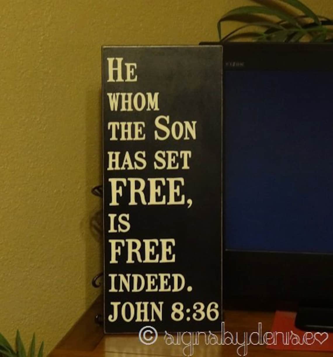 John 8:36 