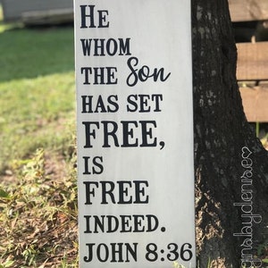 John 8:36 